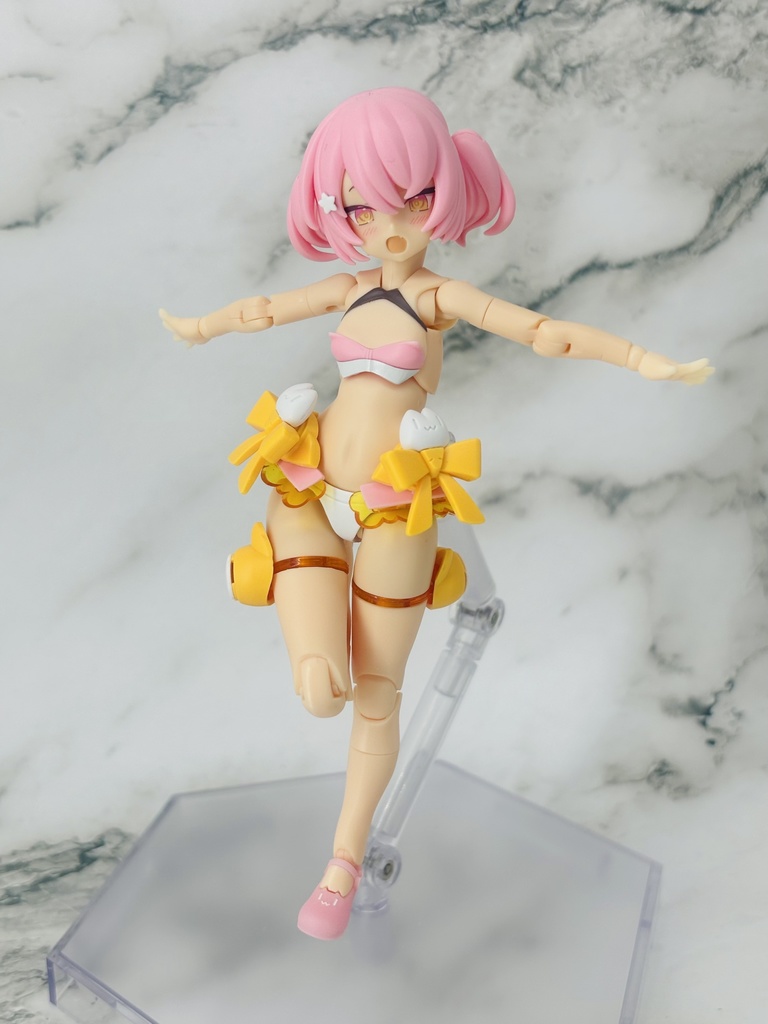 No.097 PUNI☆MOFUレッグパーツセット 3dプリンター出力品ガレージキット