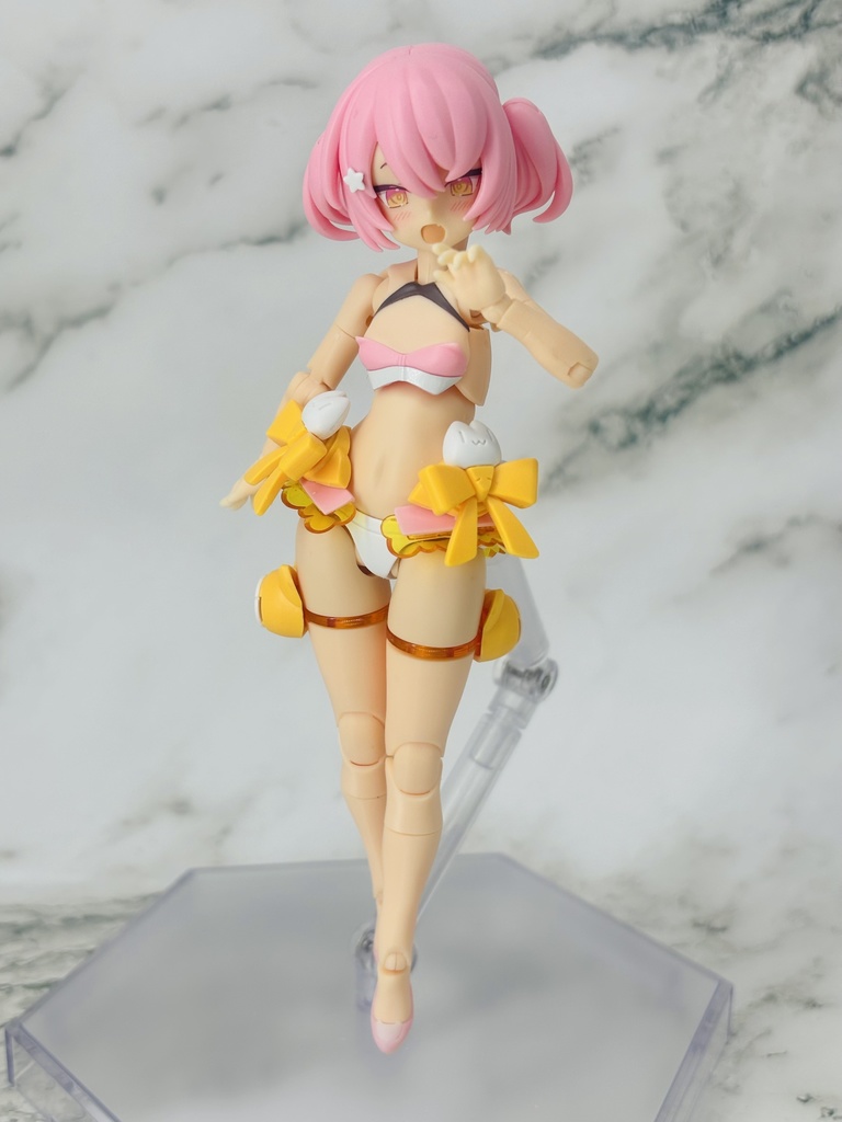 No.097 PUNI☆MOFUレッグパーツセット 3dプリンター出力品ガレージキット