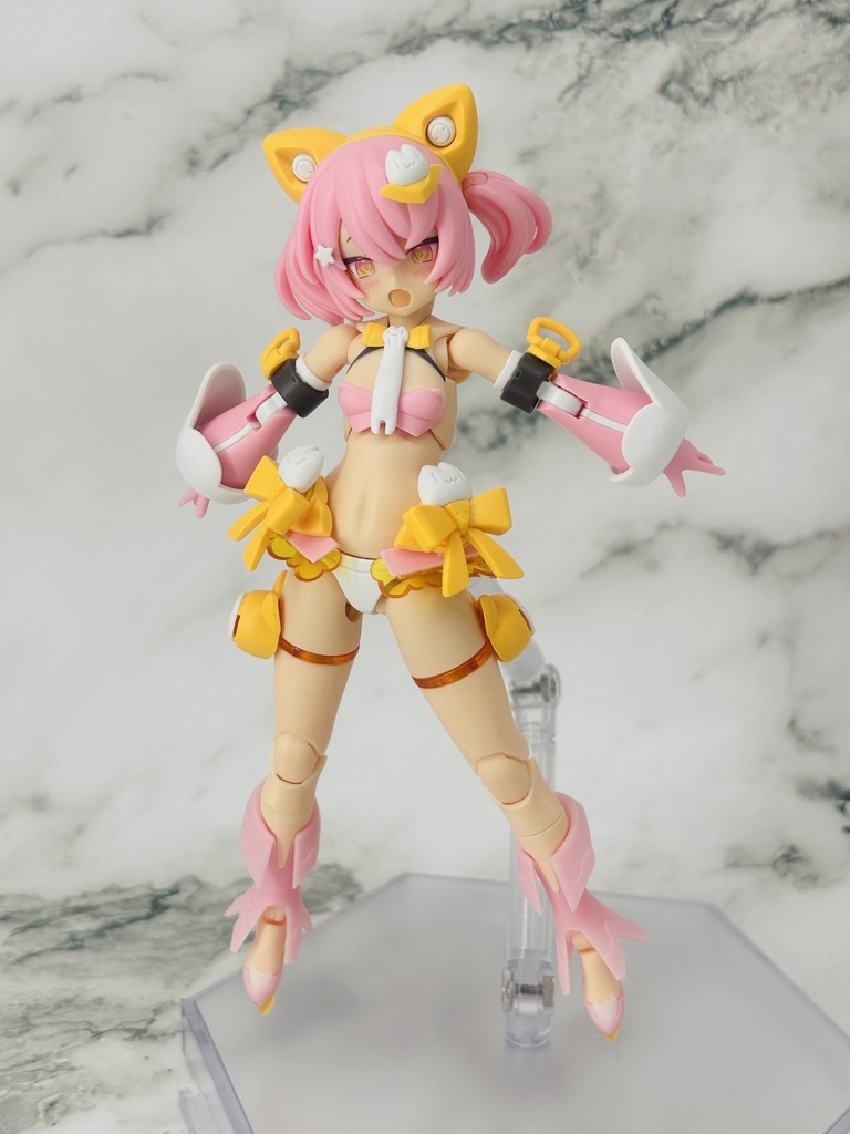 No.097 PUNI☆MOFUレッグパーツセット 3dプリンター出力品ガレージキット