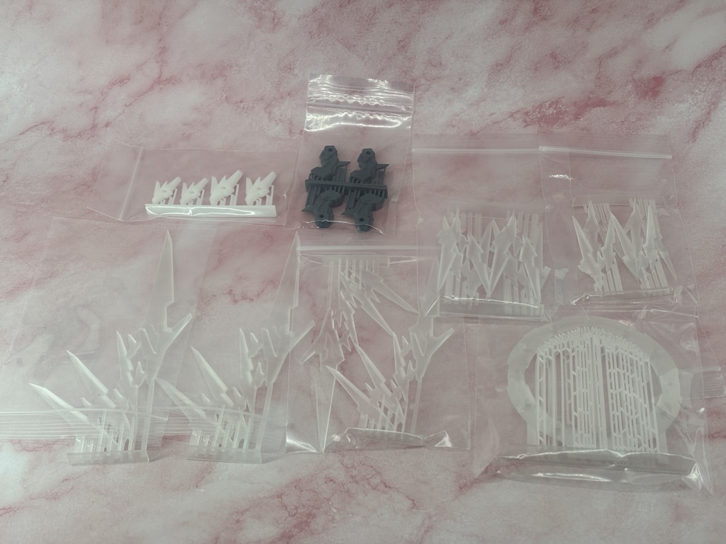 No.100 フライトユニットType.フェザー 3dプリンター出力品ガレージキット