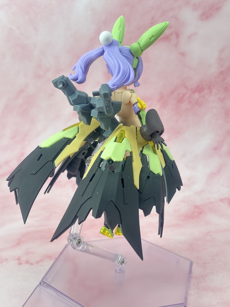 No.104 PUNI☆MOFUスカートアーマーType.TU 3dプリンター出力品ガレージキット