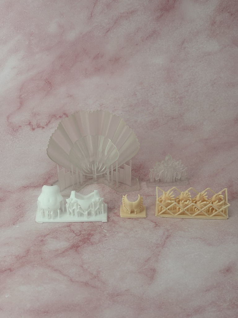 PUNI☆MOFUトゥ用ウェディングセット 3dプリンター出力品ガレージキット