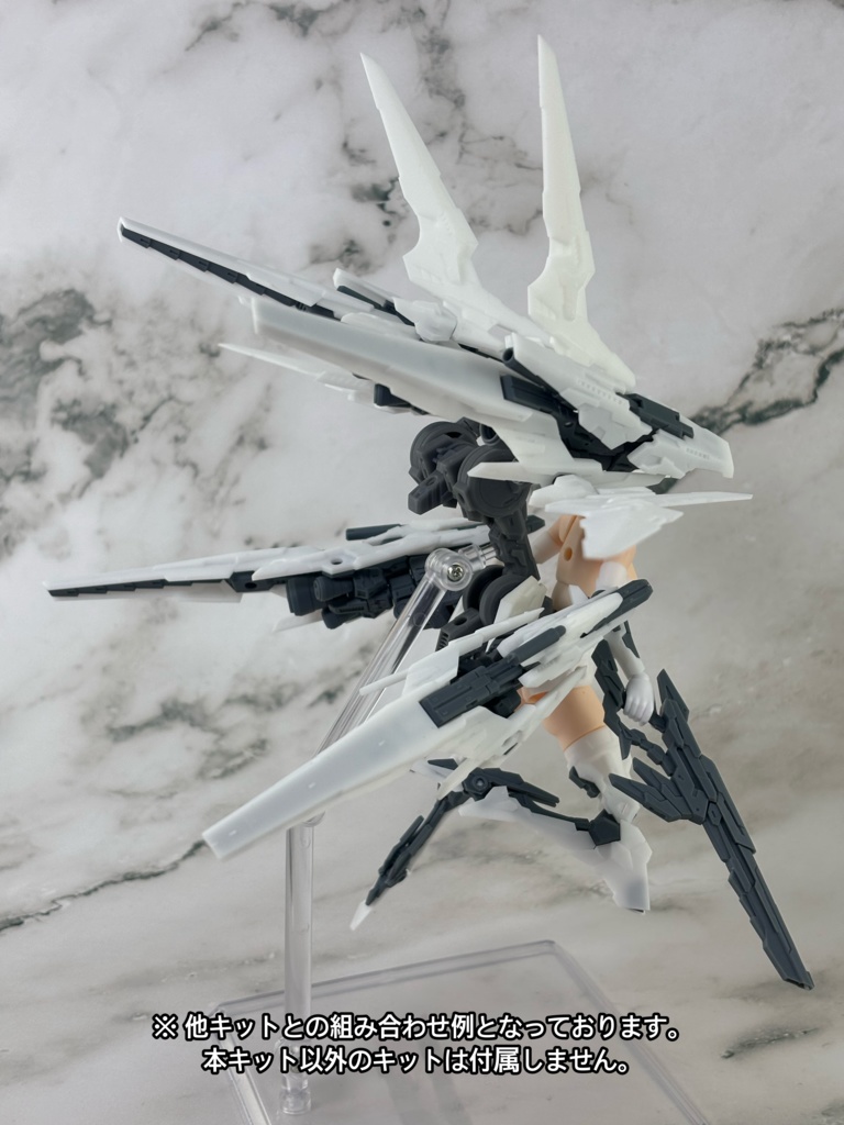 No.001-3 ベーシックブースターVer:3 3dプリンター出力品ガレージキット