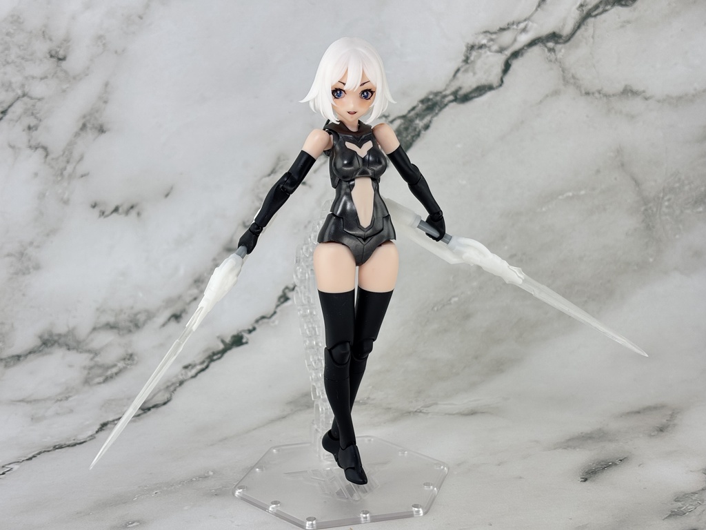 No.134 ツインクリムゾンダガー 3dプリンター出力品ガレージキット