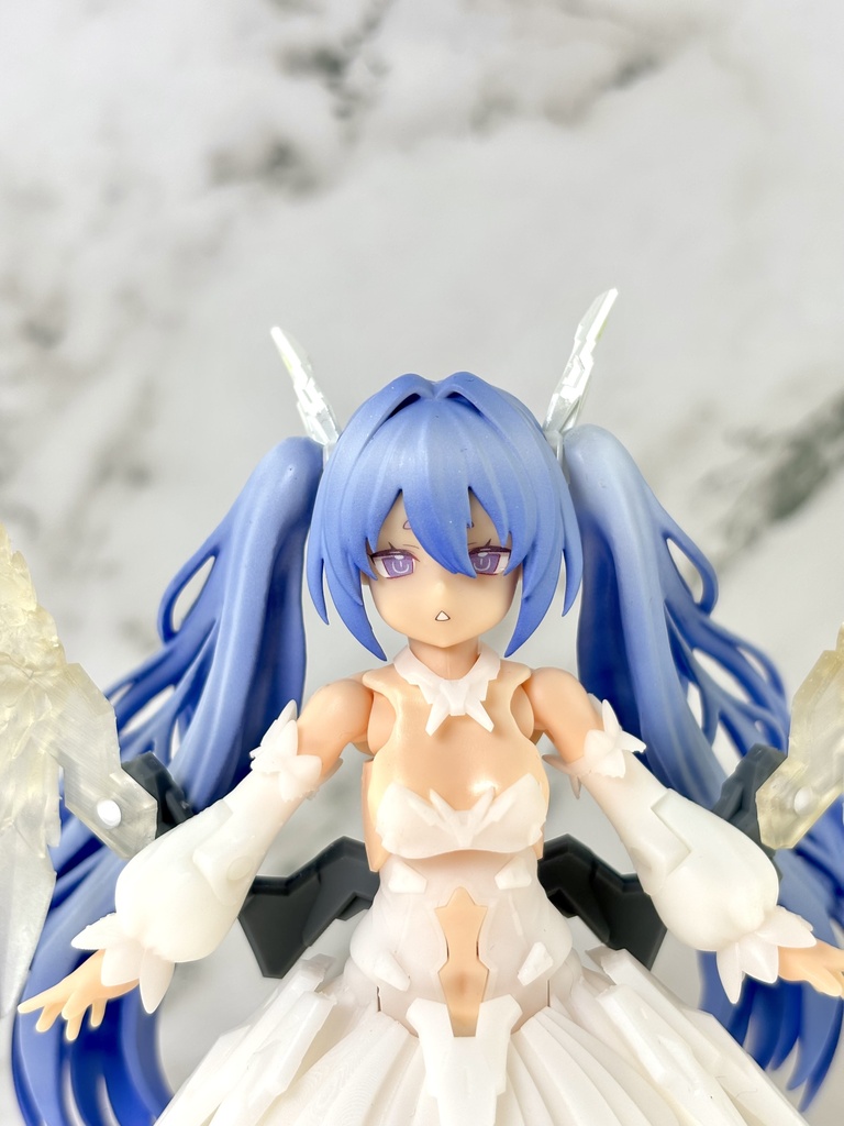 No.135 PUNI★MOFUヘアーそのいち ロングツインテール 3dプリンター出力品ガレージキット
