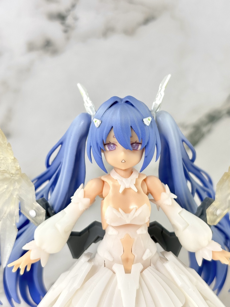 No.135 PUNI★MOFUヘアーそのいち ロングツインテール 3dプリンター出力品ガレージキット
