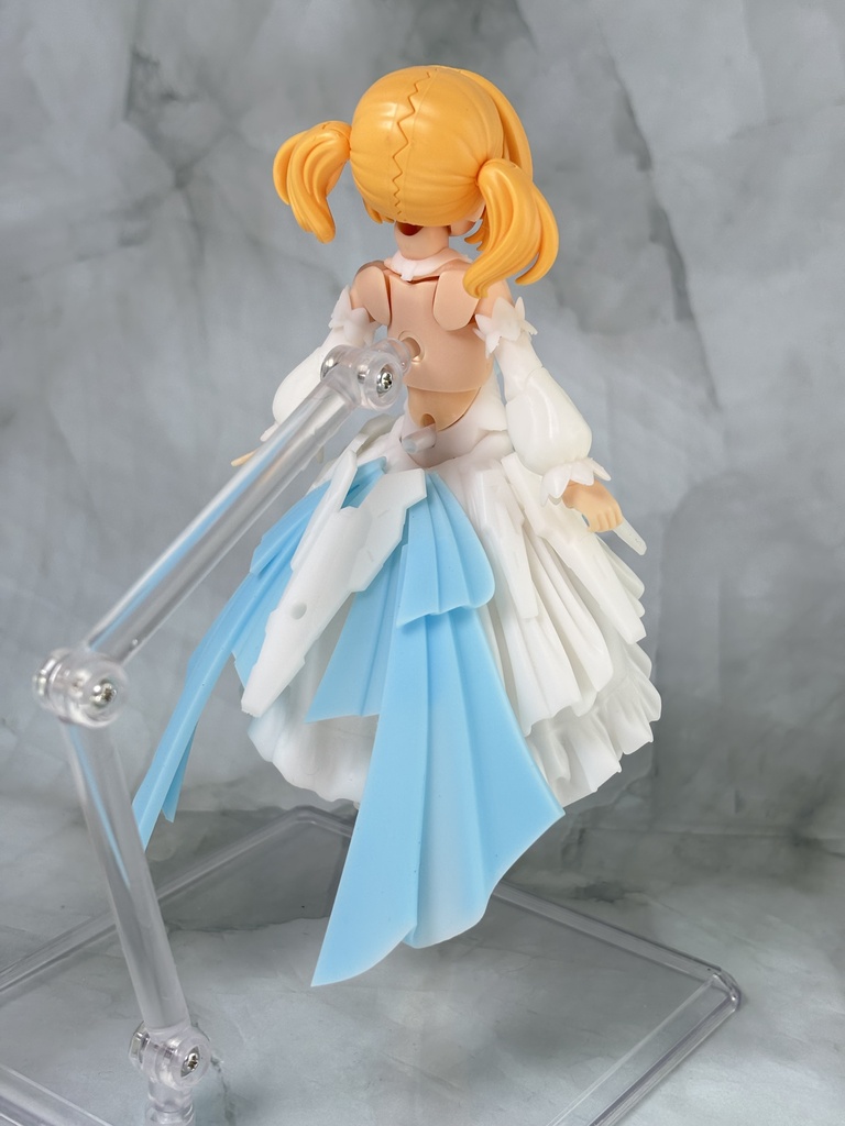 No.136 PUNI☆MOFU用改造キット フロスト・ガウン 3dプリンター出力品ガレージキット