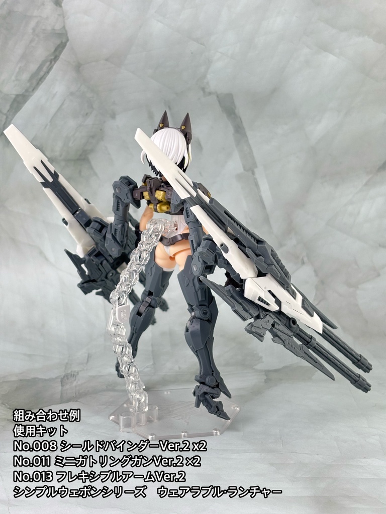 No.011 ミニガトリングガンVer.2 3dプリンター出力品ガレージキット