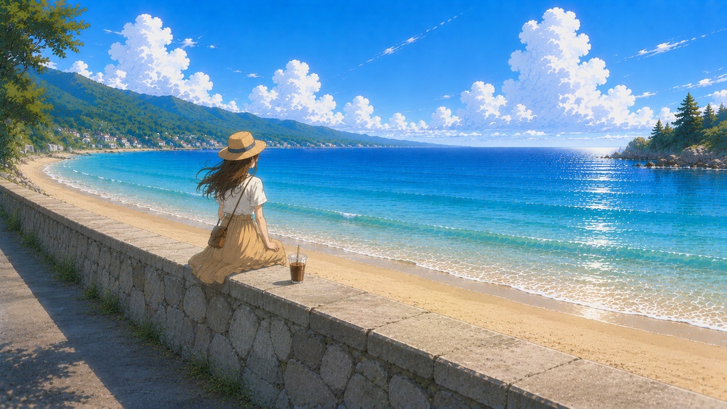 海辺の休日