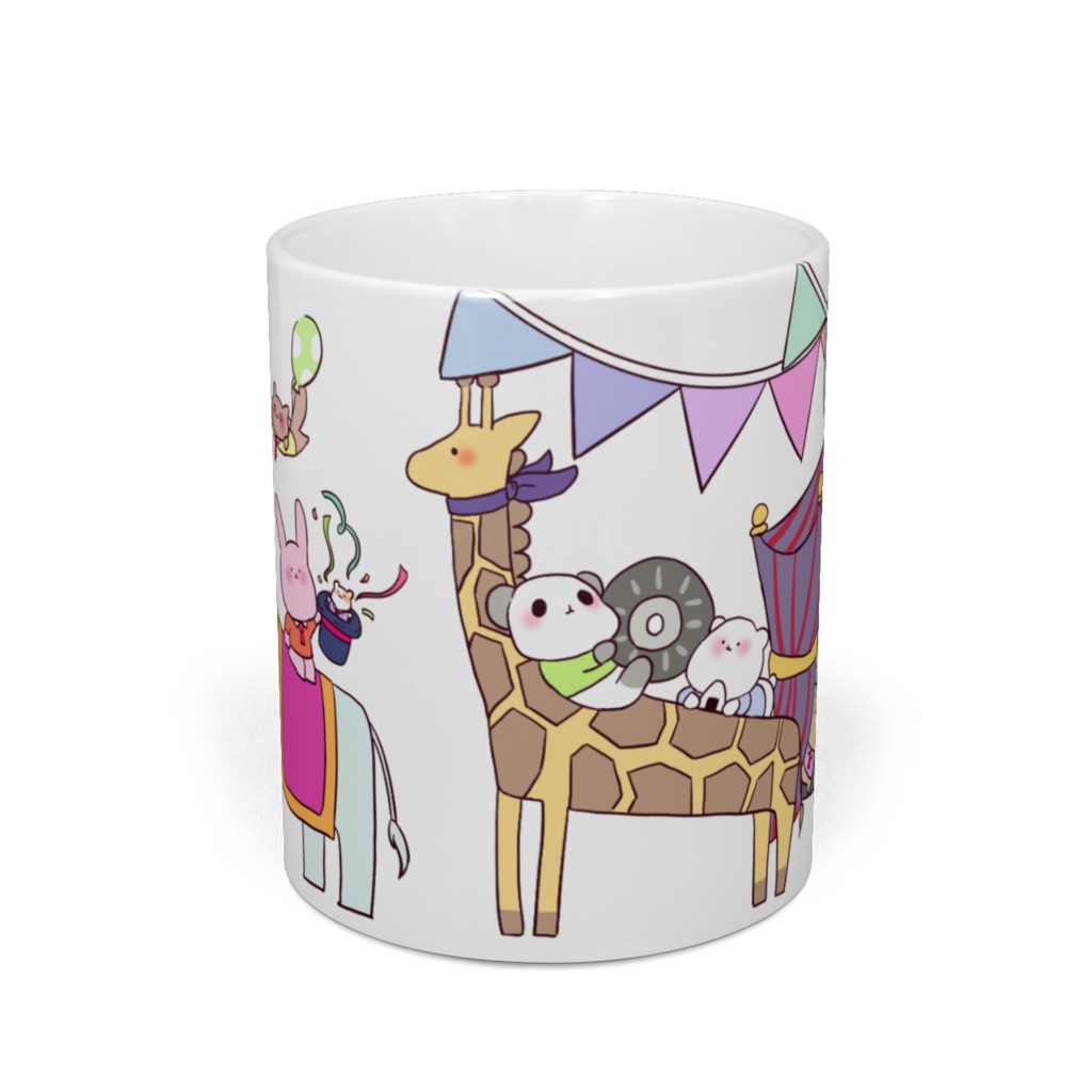 こだわりのしろくまマグカップ サーカス編