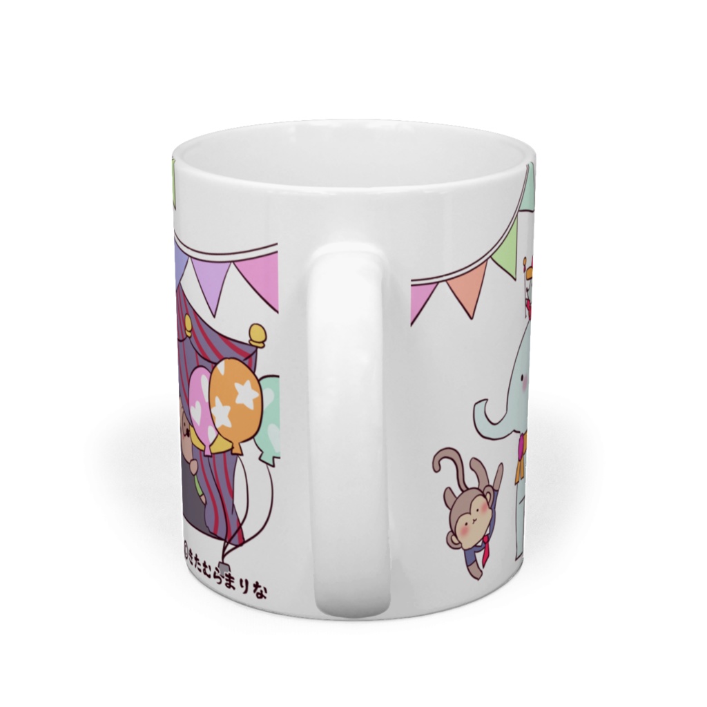 こだわりのしろくまマグカップ サーカス編