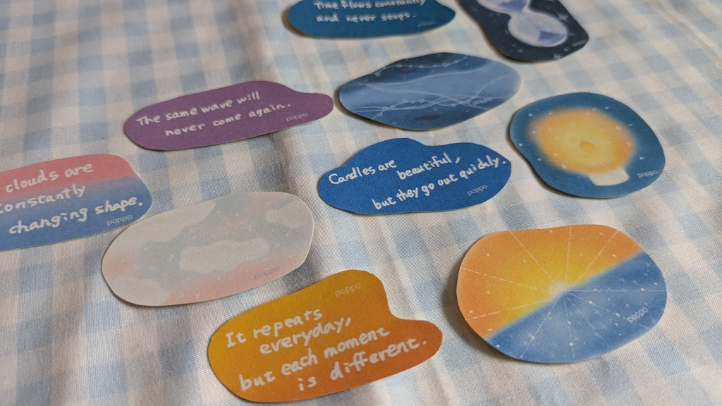 諸行無常シール Impermanence of all things