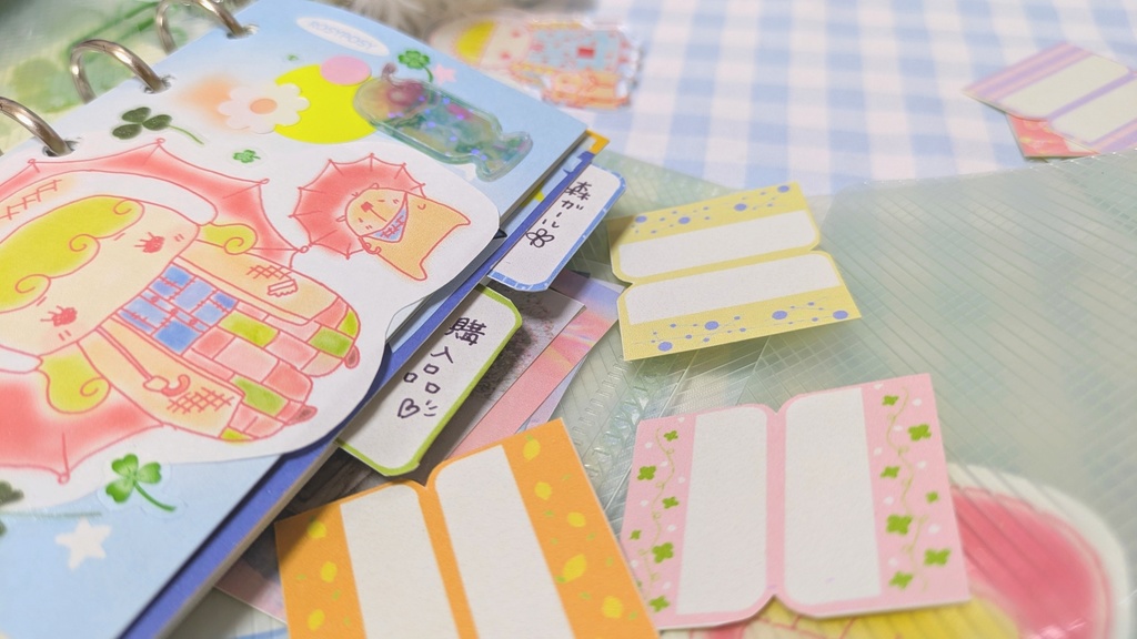 やさしい手帳のしるし インデックス