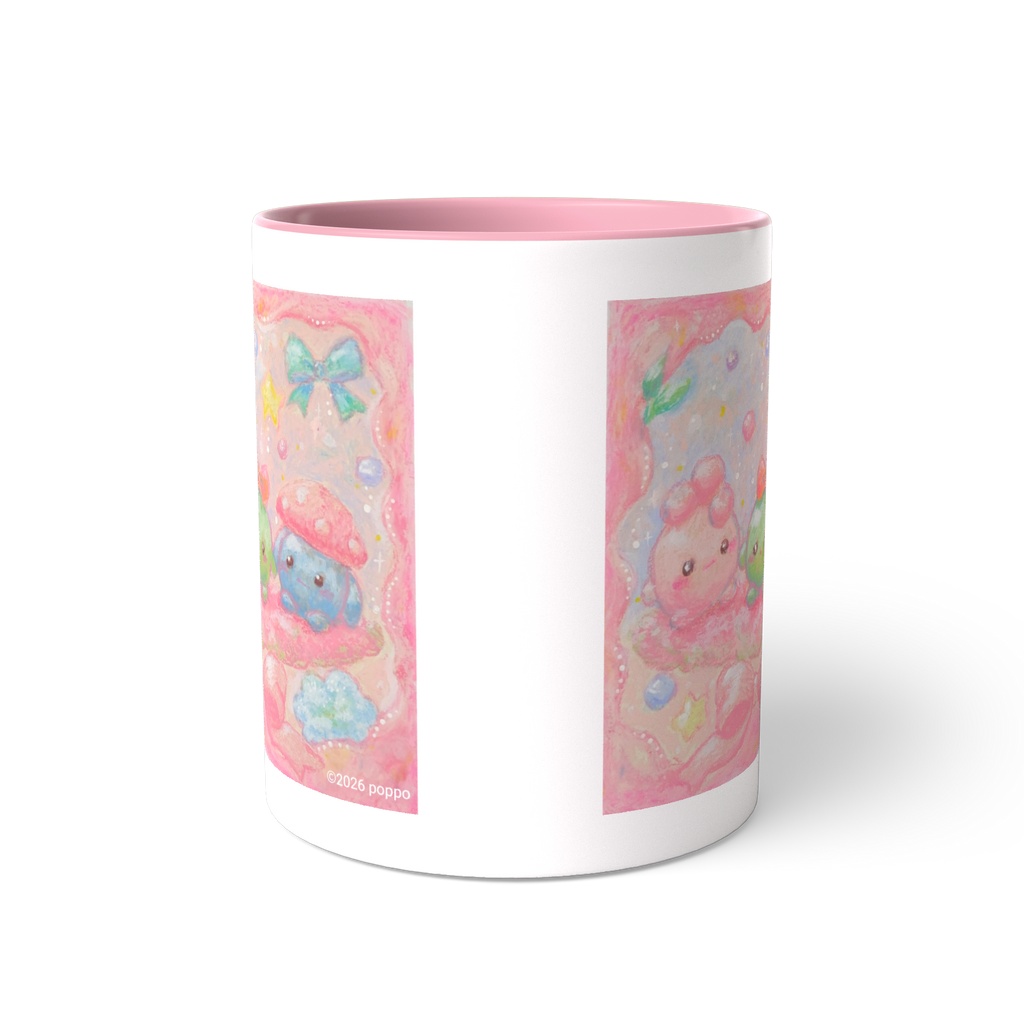 ぷくぷくフレンズマグカップ P