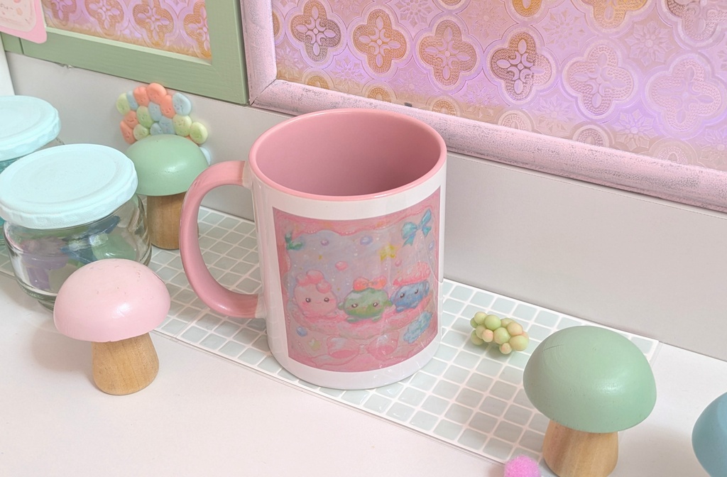 ぷくぷくフレンズマグカップ P