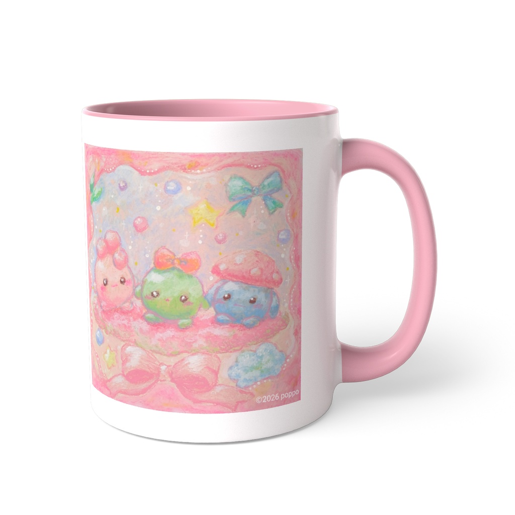 ぷくぷくフレンズマグカップ P