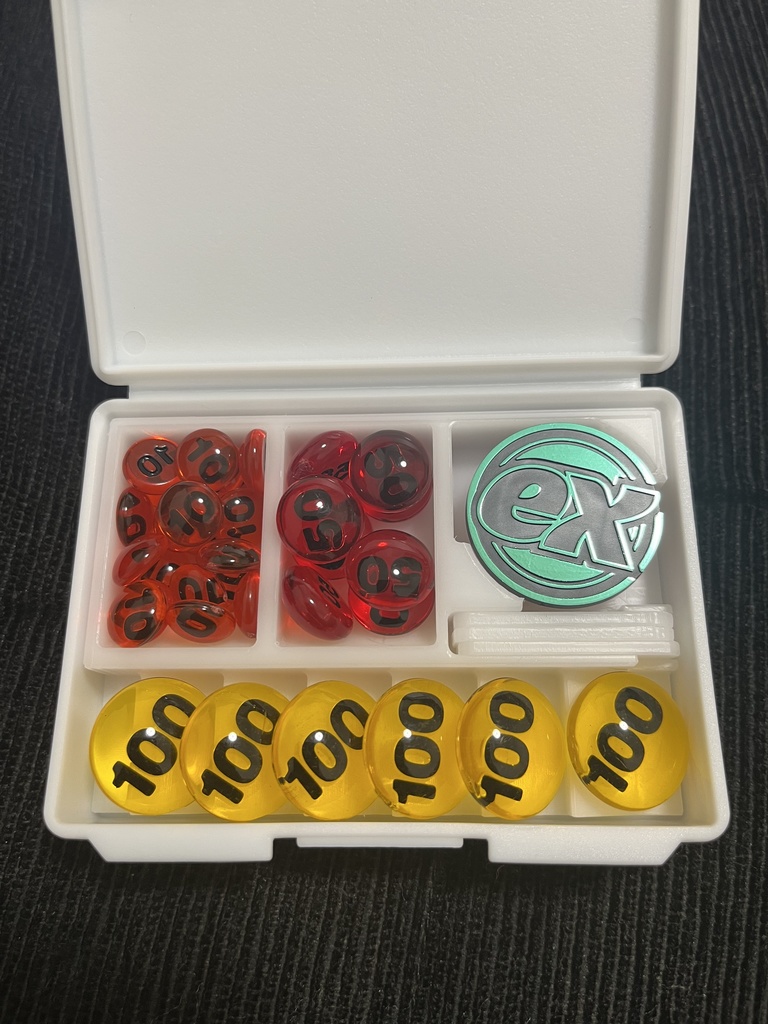 ダメカンケース 海外限定コイン専用 仕切り USEDマーカー ポケモンカード