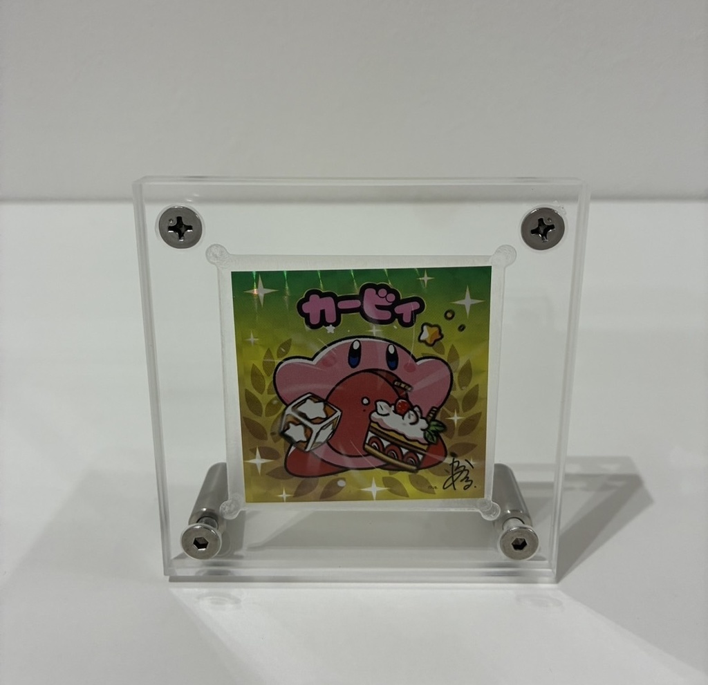 ビックリマンシール ウエハースシール シール 専用ケース スタンド付き