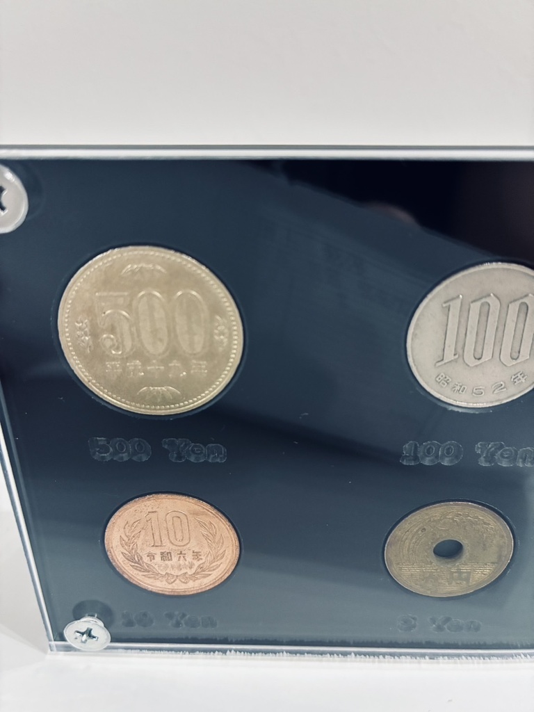 現行硬貨 アクリル コインケース コレクション用 ディスプレイケース