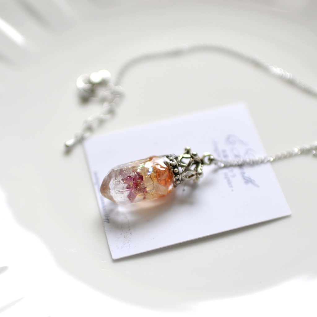 木星のカケラペンダント ハンドメイド 宇宙