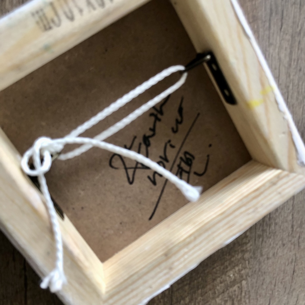 原画 4 ミニアート 絵画 抽象画 日本画 インテリアアート