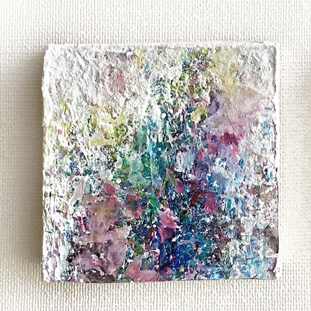 原画 5 ミニアート 絵画 抽象画 日本画 インテリアアート