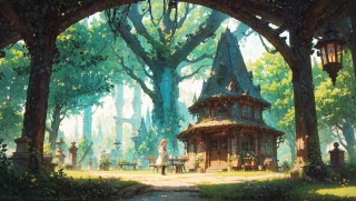 4_16_光に溶けるティータイム_A Teatime Melted in Light