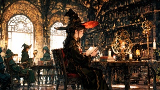 7_07_黒衣に灯る叡智_Wisdom Illuminated in Black Robes