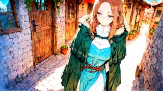 8_13_静寂を抱く路地裏_The Alley Embraced by Silence