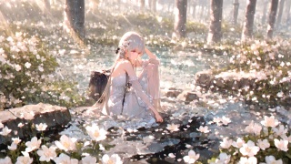 9_13_白花の祝詞_Oracle of White Blossoms