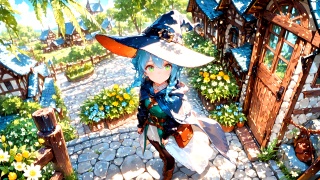 11_04_朝露の旅支度_Morning of Departure