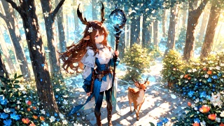 11_06_森語りの巫女_The Forest Whisperer