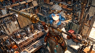 11_15_炉炎が包む金槌の音_The Hammer’s Song Wrapped in Forgefire