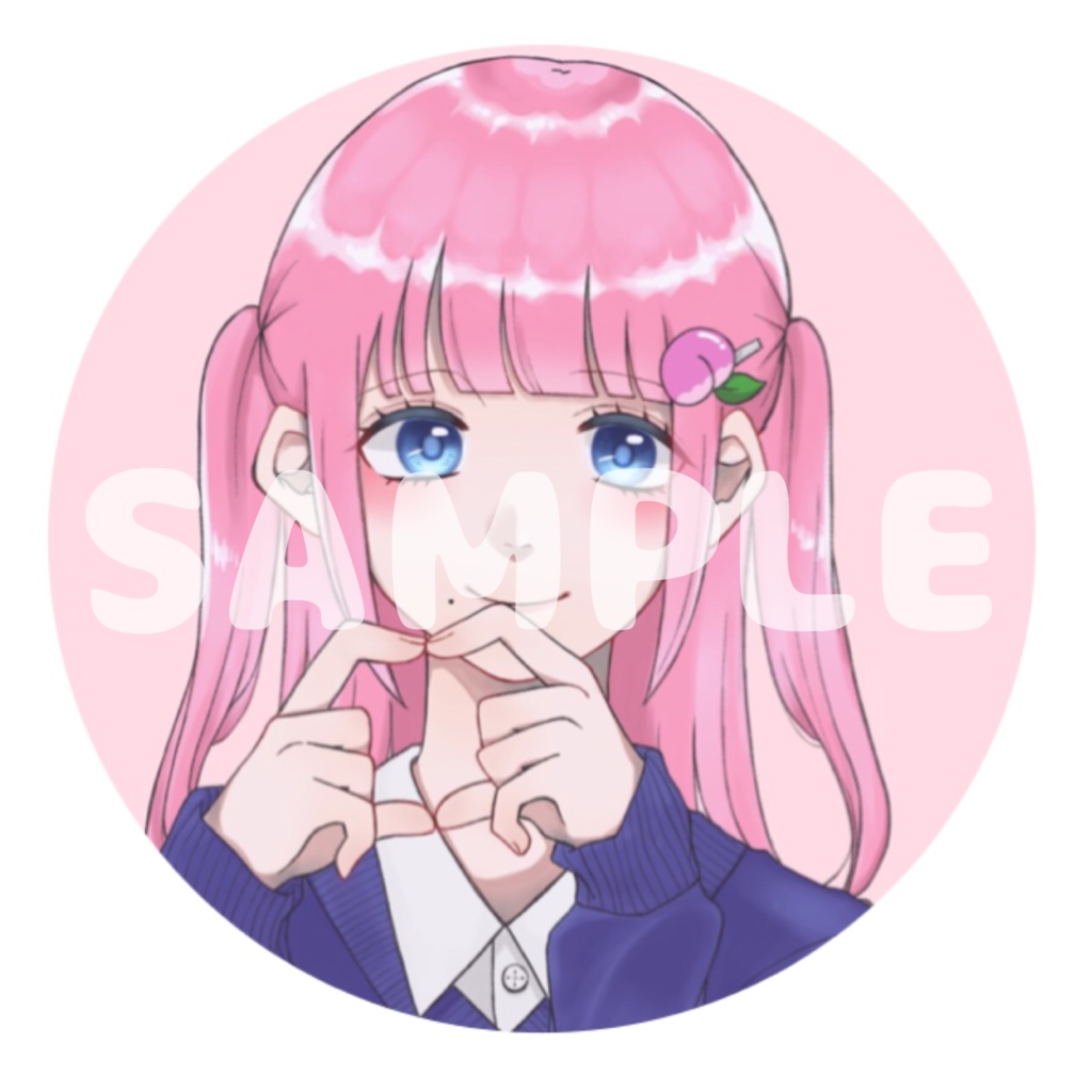【缶バッジ】ぱう ＃1