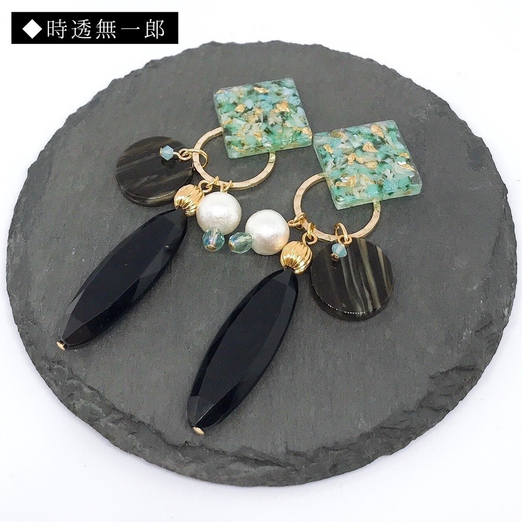 鬼滅の刃*レジンピアス/イヤリング