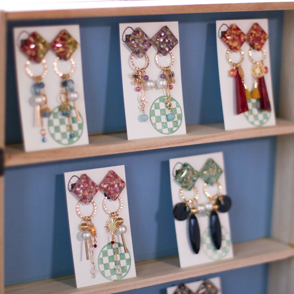 鬼滅の刃*レジンピアス/イヤリング