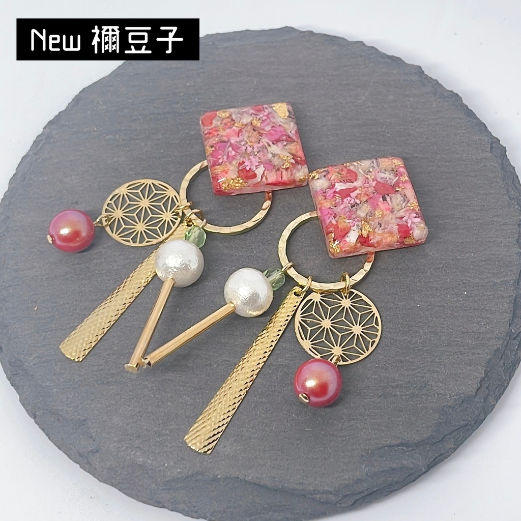 鬼滅の刃*レジンピアス/イヤリング