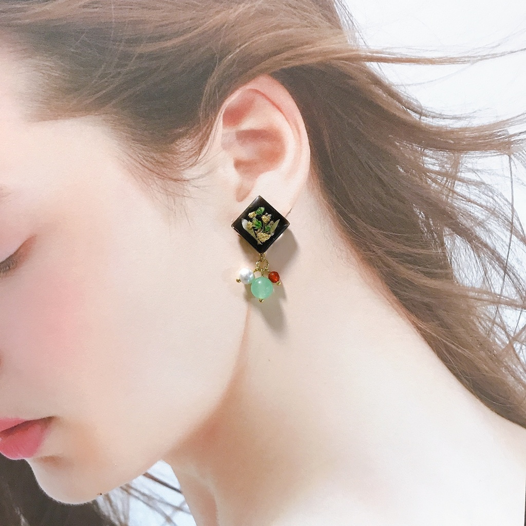 鬼滅の刃*水兄弟の絆イヤリング