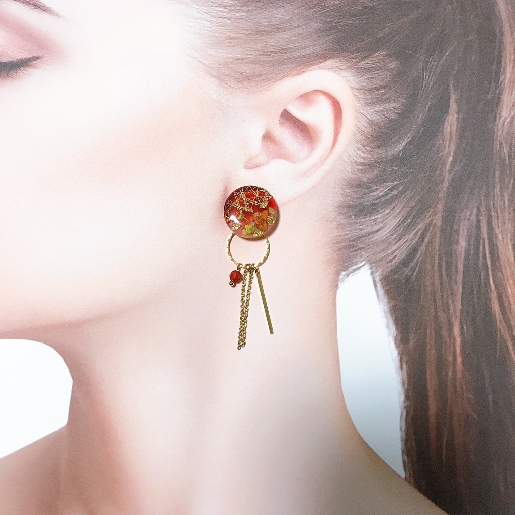 鬼滅の刃*煉獄杏寿郎ピアス