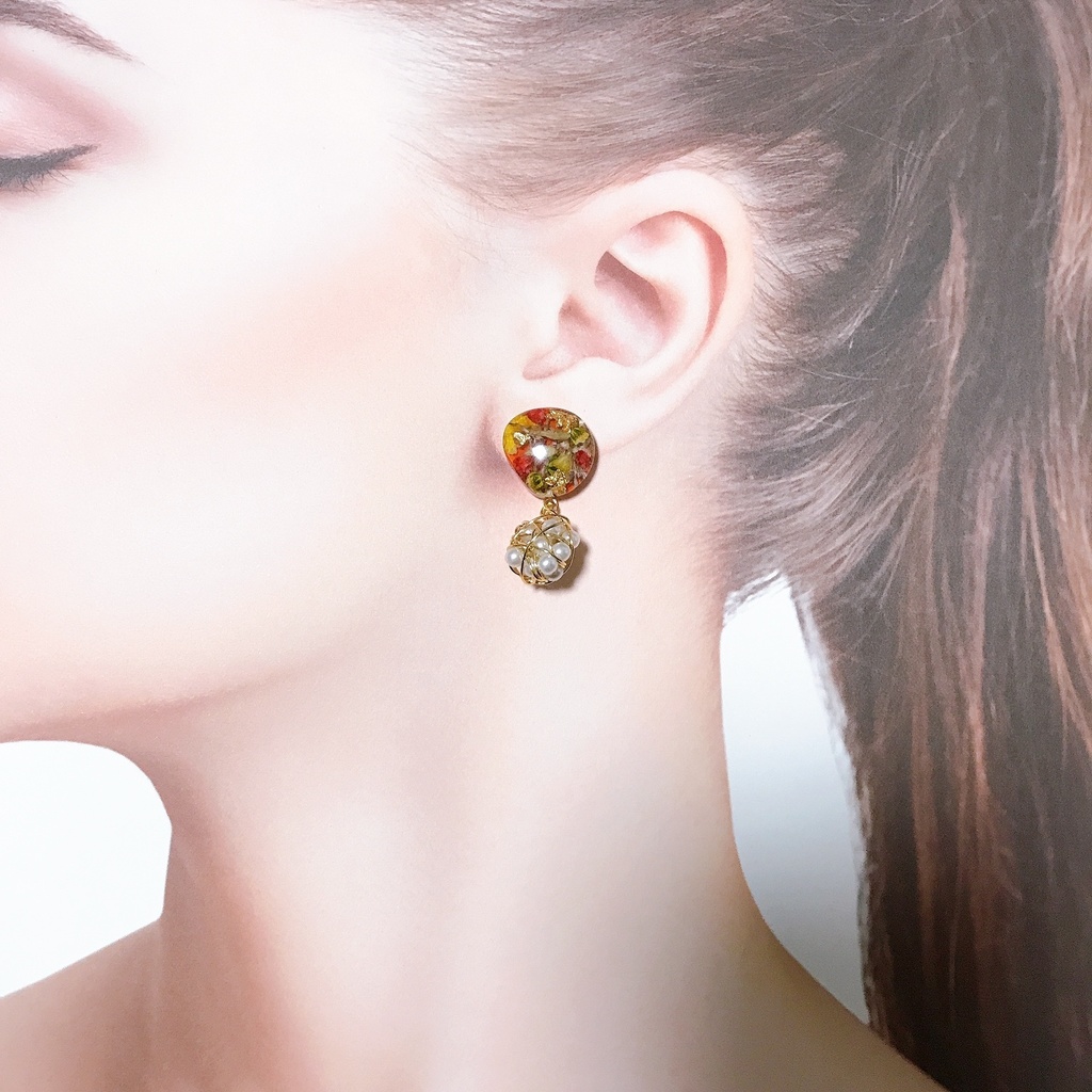 鬼滅の刃*ボタニカルピアス/イヤリング