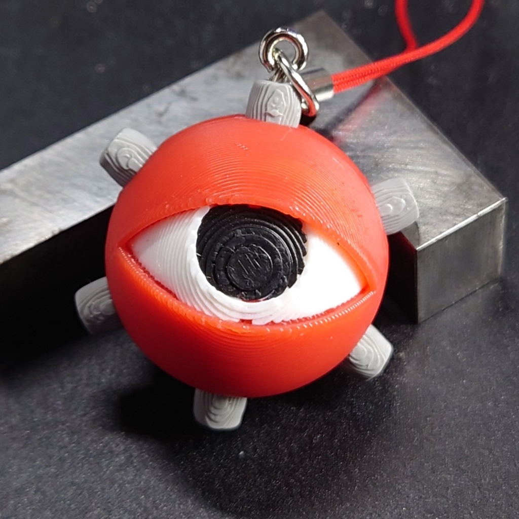 東方Project「サードアイ型キーホルダー」熱積層タイプ