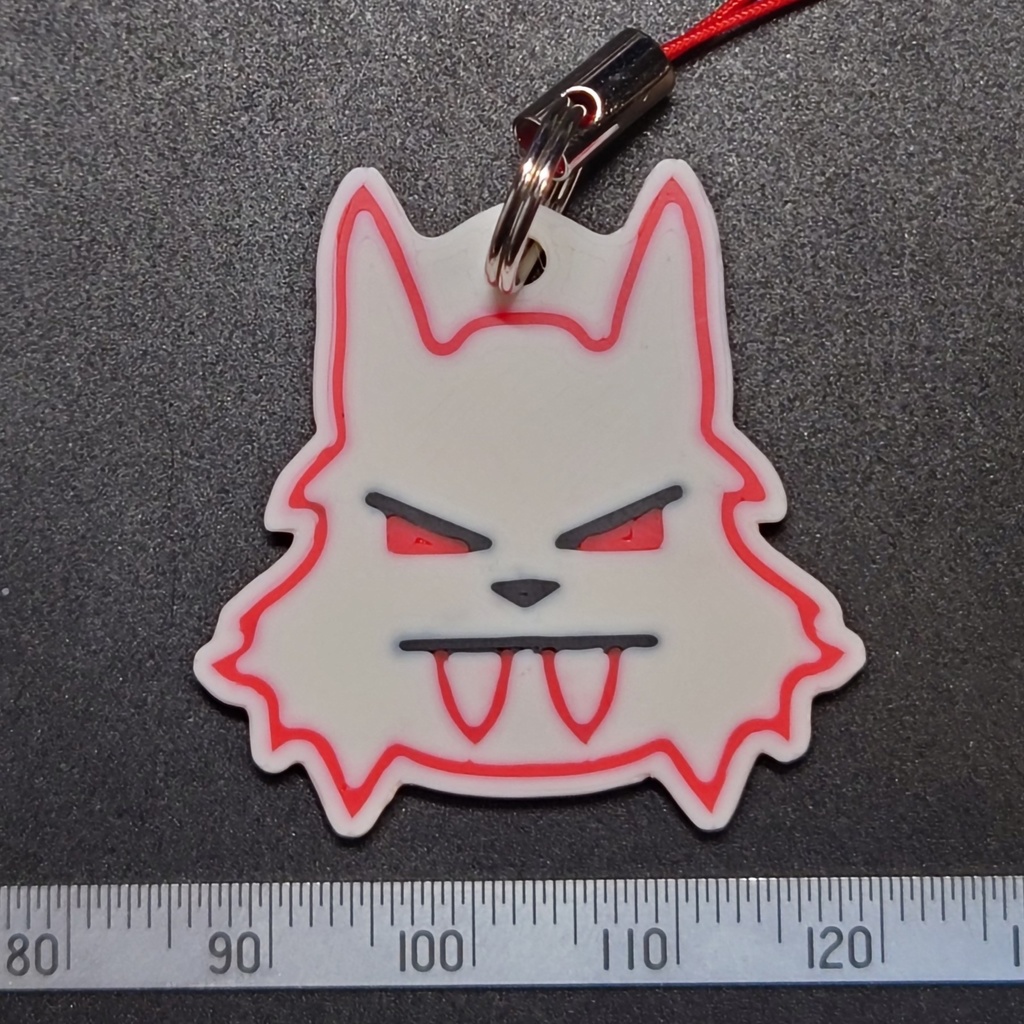 東方Project「動物霊キーホルダー」熱積層タイプ