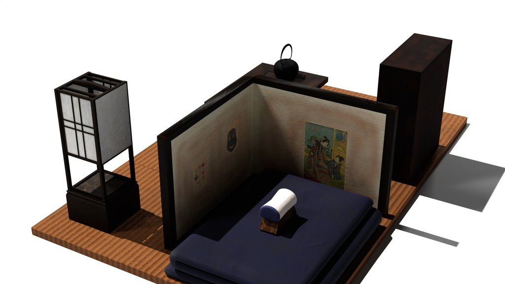 日本の古い家具 set