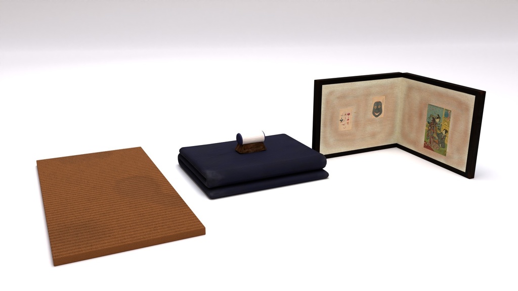 日本の古い家具 set