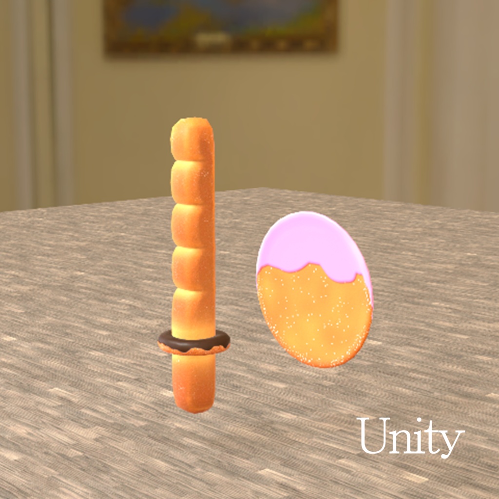 パンの剣とクッキーの盾