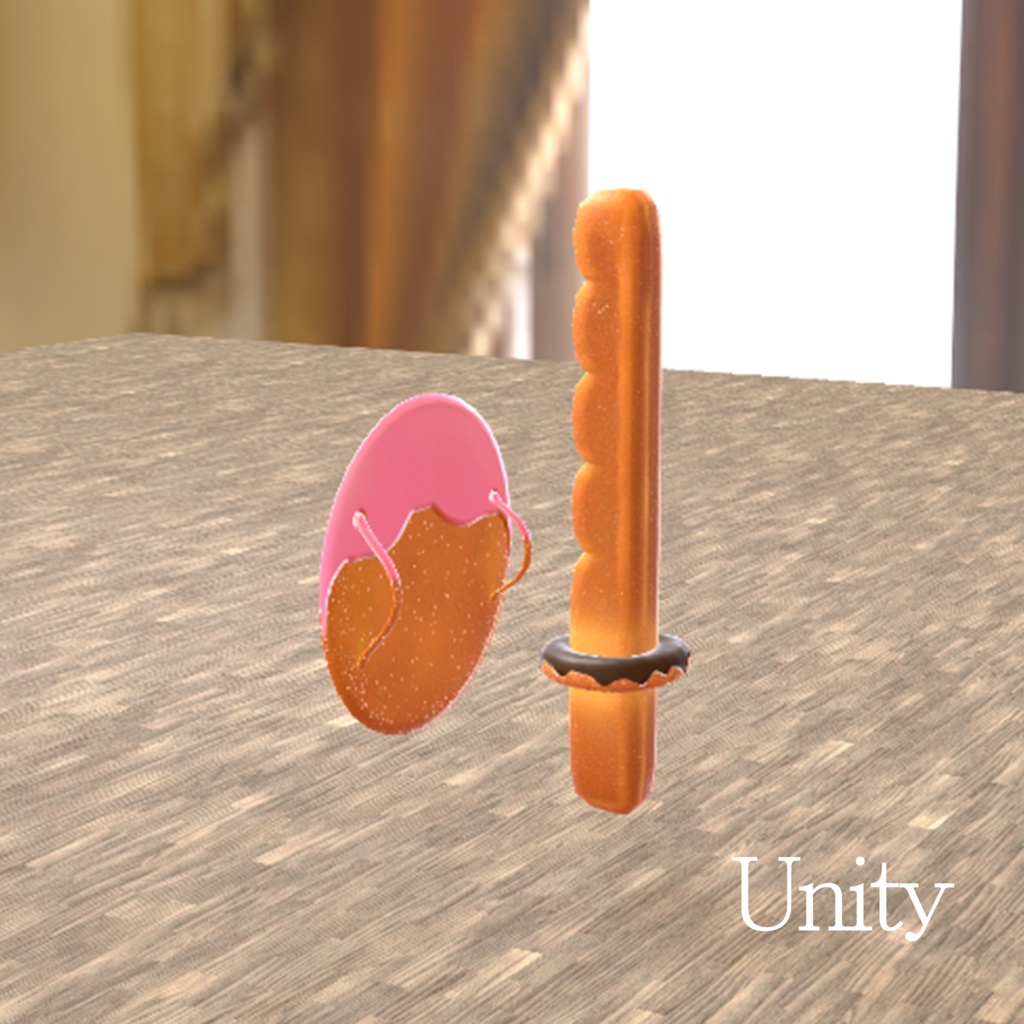 パンの剣とクッキーの盾