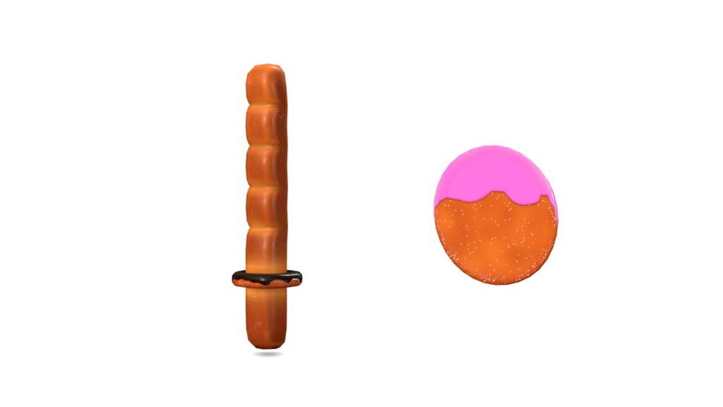 パンの剣とクッキーの盾