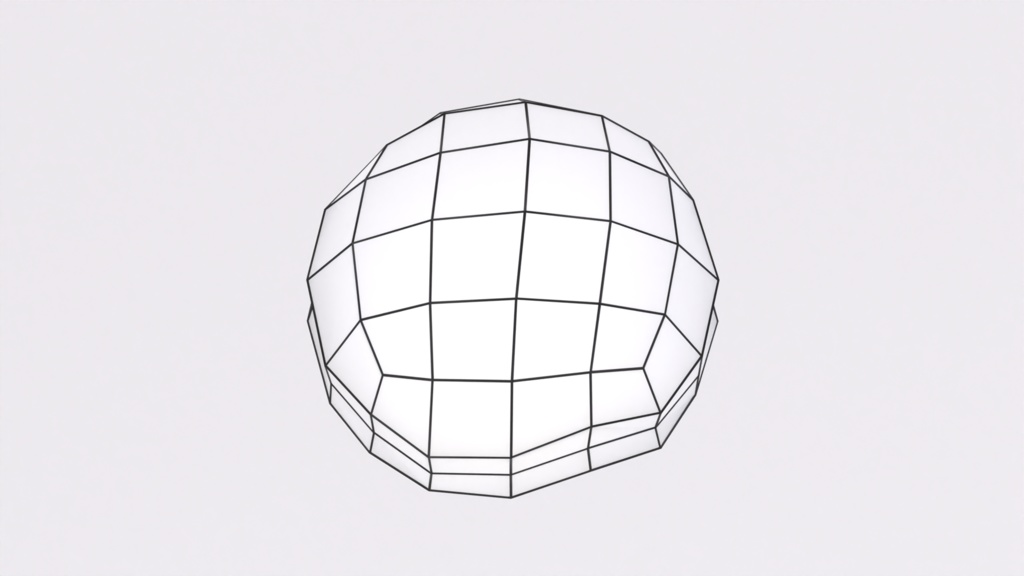 ドーナツとショーケース