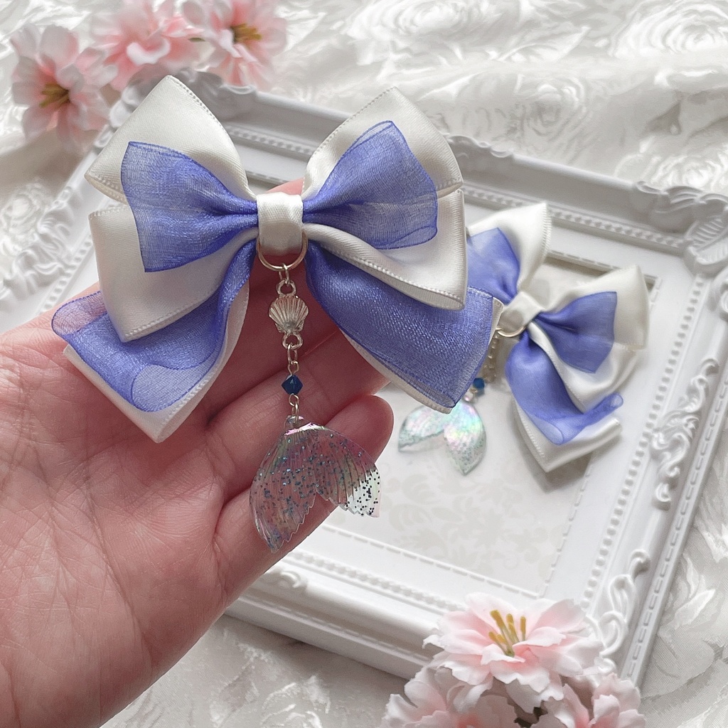 マーメイドリボンクリップ