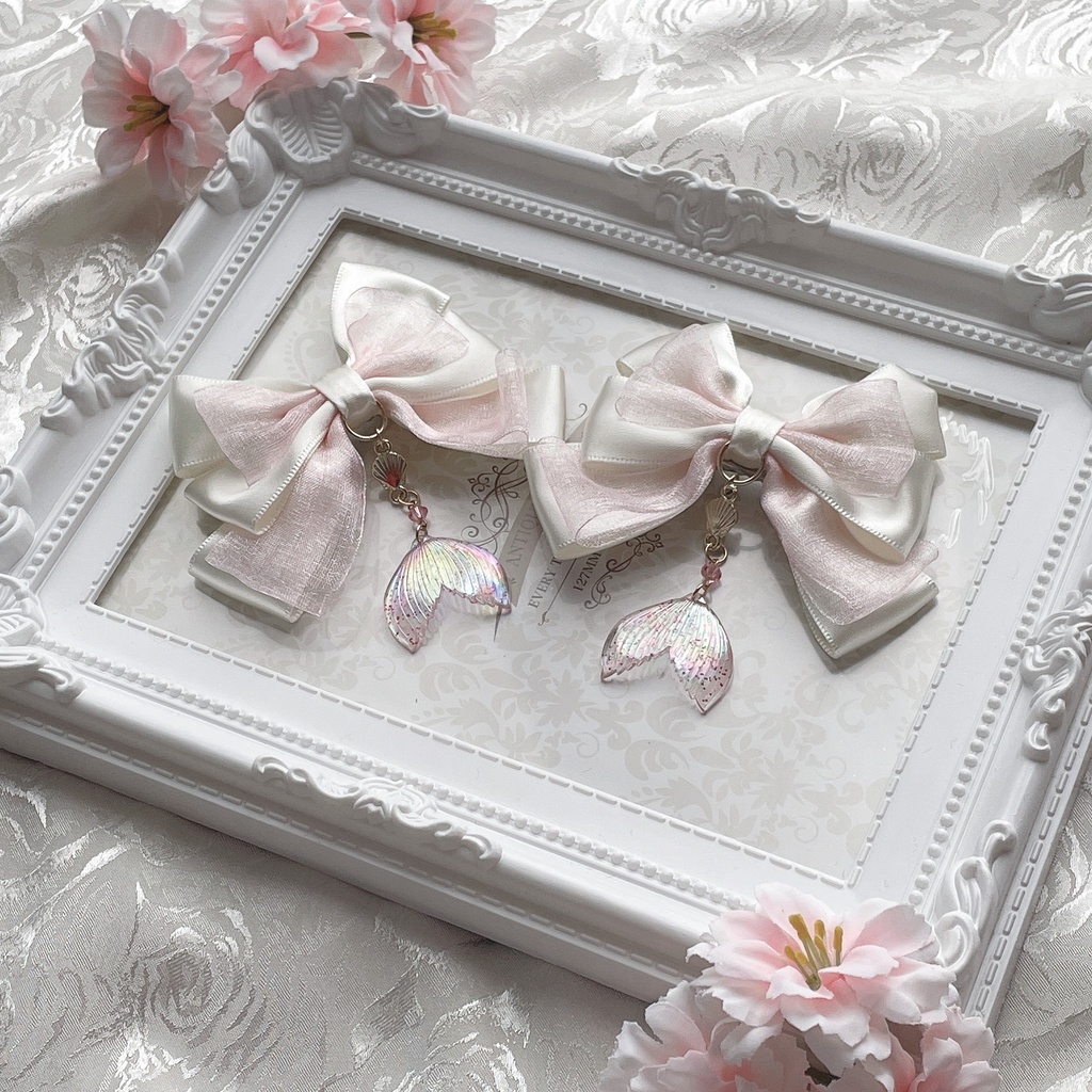 マーメイドリボンクリップ